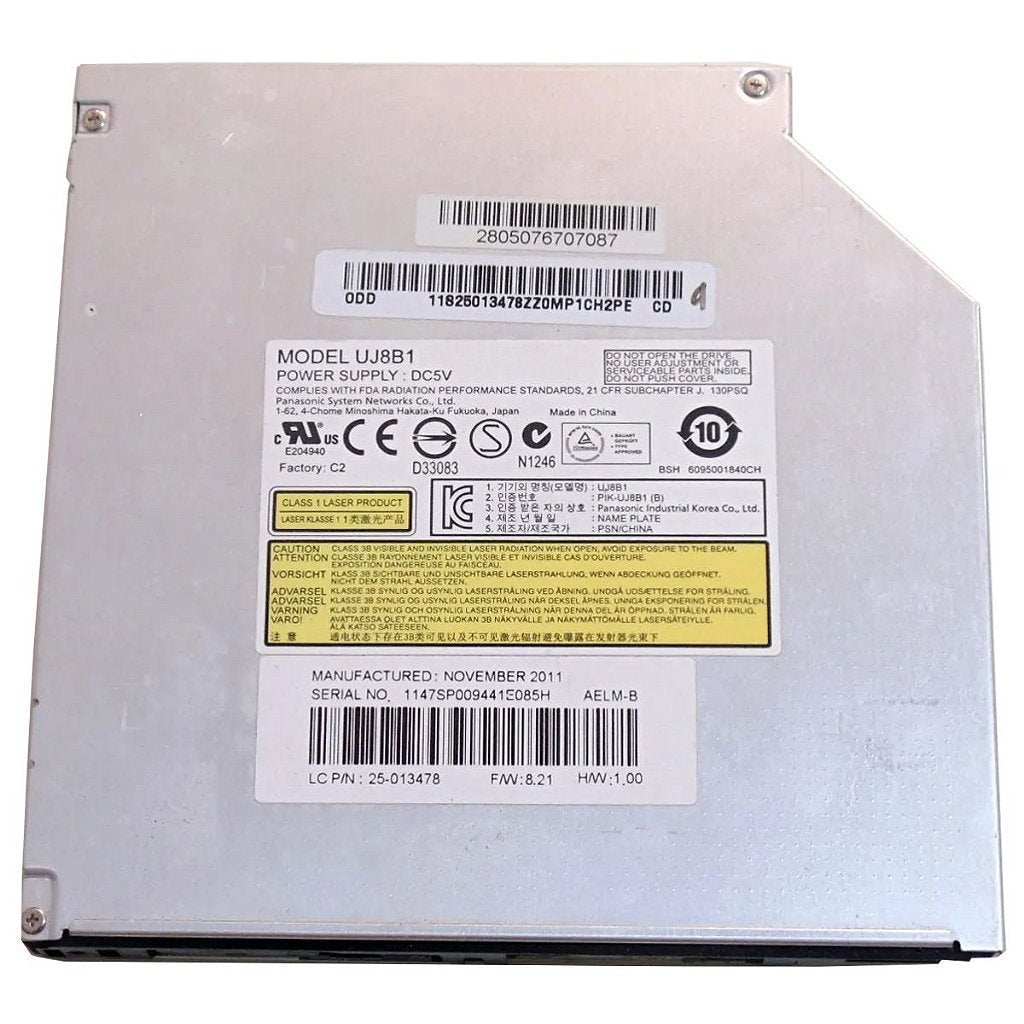 Gravador E Leitor Dvd Cd Notebook Lenovo G460 Uj8b1 12mm