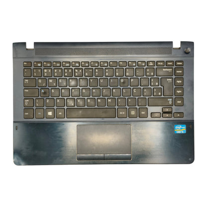 Palmrest Teclado Touchpad Samsung NP470R4E Teclado PT-BR BA75-04579P Com Detalhe