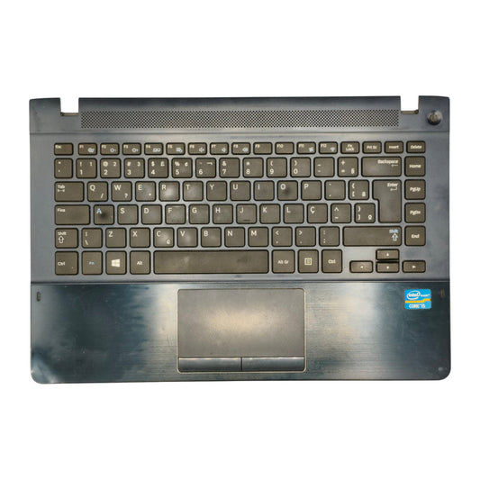 Palmrest Teclado Touchpad Samsung NP470R4E Teclado PT-BR BA75-04579P Com Detalhe