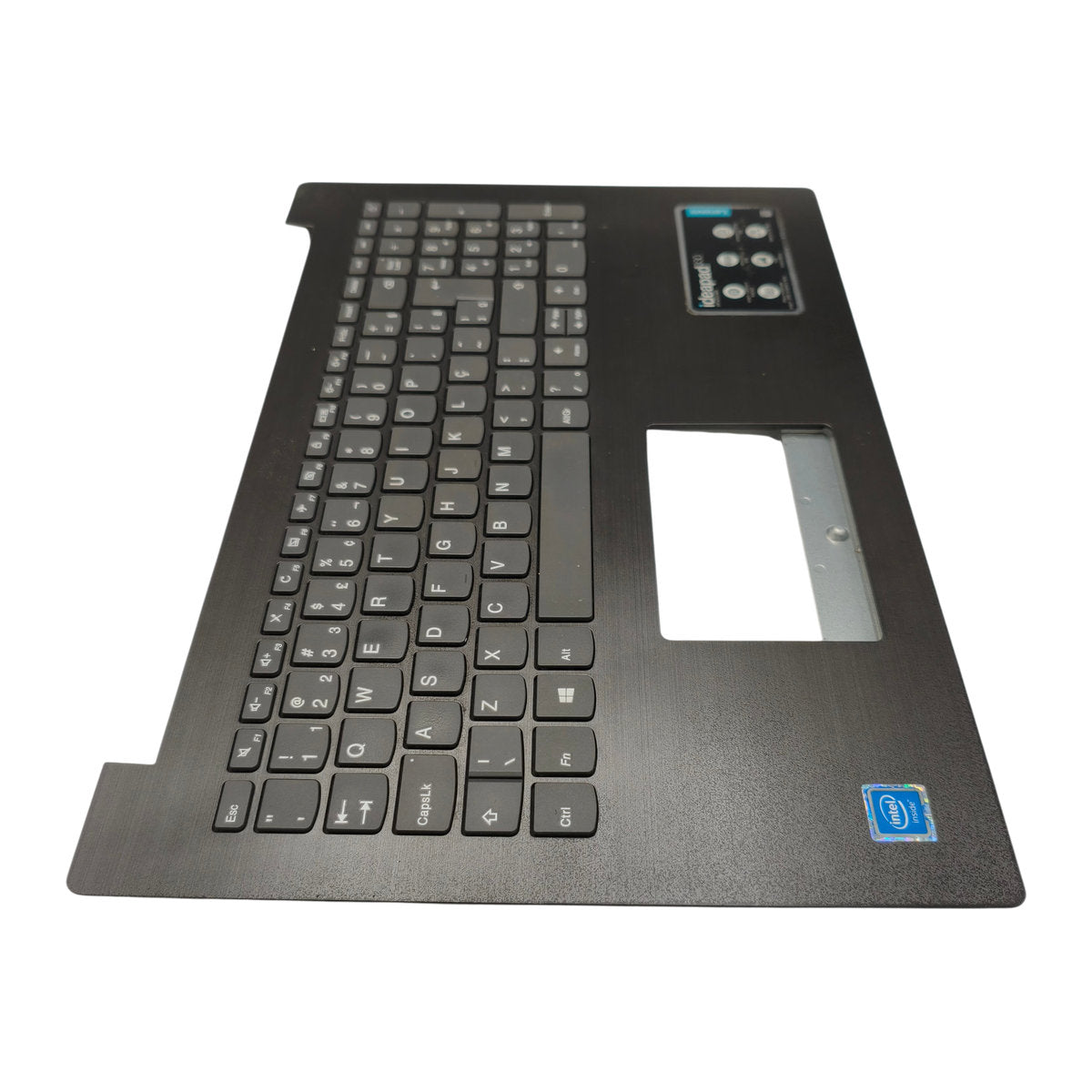 Carcaça Palmrest Base Superior com Teclado ABNT2 Lenovo Ideapad 330-15IGM 330-15IKB 320-15IKB 320-15IAP Com Detalhe