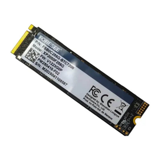 SSD 256GB Foresee XP2000 M.2 2280 NVMe PCIe Gen4 para Notebook e PC