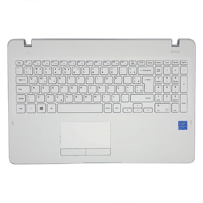 Carcaça Base Com Teclado Notebook Samsung Np300e5k Np300e5m Np300e5l Branco