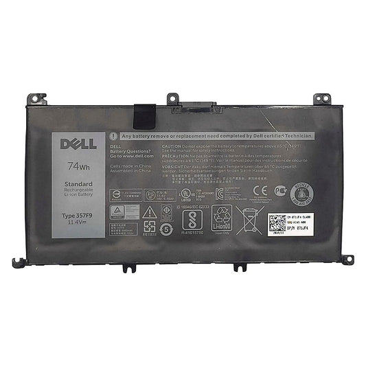 Bateria Para Notebook Dell Inspiron 7567 7566 5576 5577 7556 7557 7559 7759 357F9 71JF4 11.4v 6480mAh Original Com Detalhe