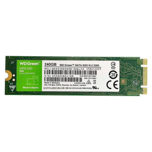 Ssd 240Gb M.2 2280 Sata 3 Wd Green 