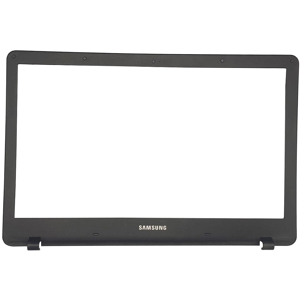 Carcaça Moldura da Tela Notebook Samsung Np300e5m Np300e5k Np300e5l BA61-03085A Ba98-00817a Preto - Detalhe