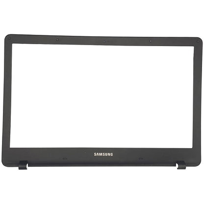 Carcaça Moldura da Tela Notebook Samsung Np300e5m Np300e5k Np300e5l BA61-03085A Ba98-00817a Preto - Detalhe