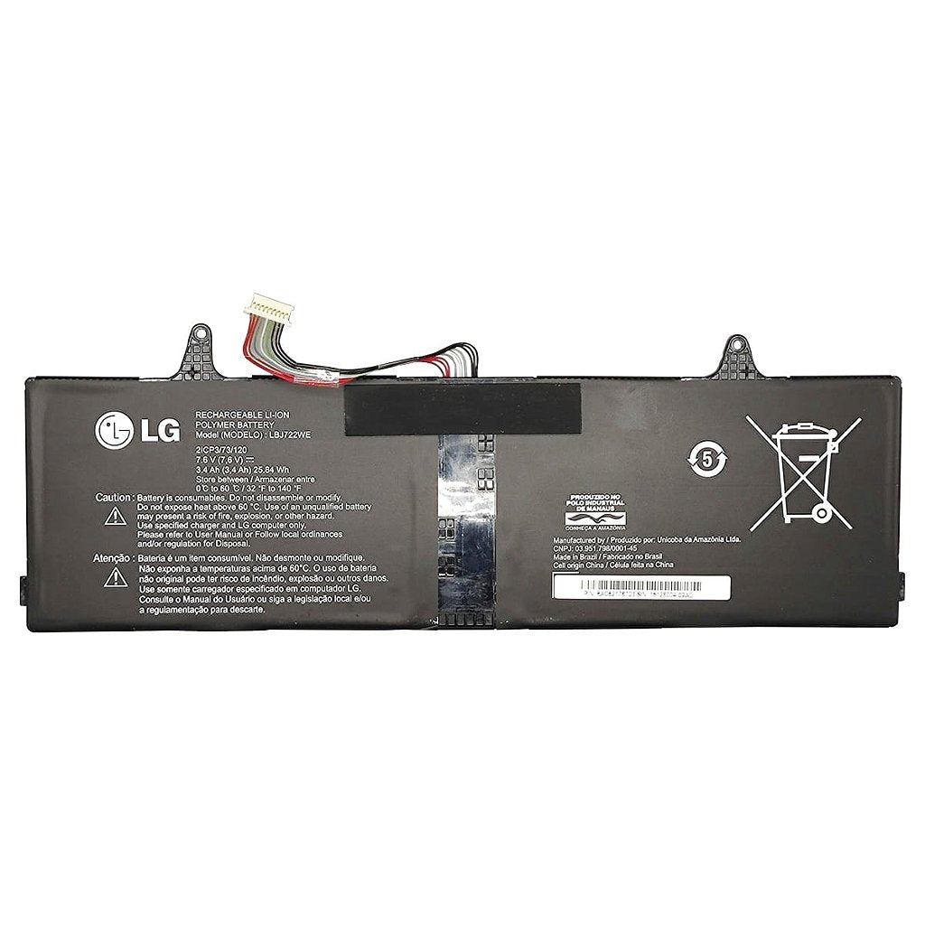 Bateria Notebook Lg Lg15u34 15u340 Lbj722we 7.6v 3400mAh Original