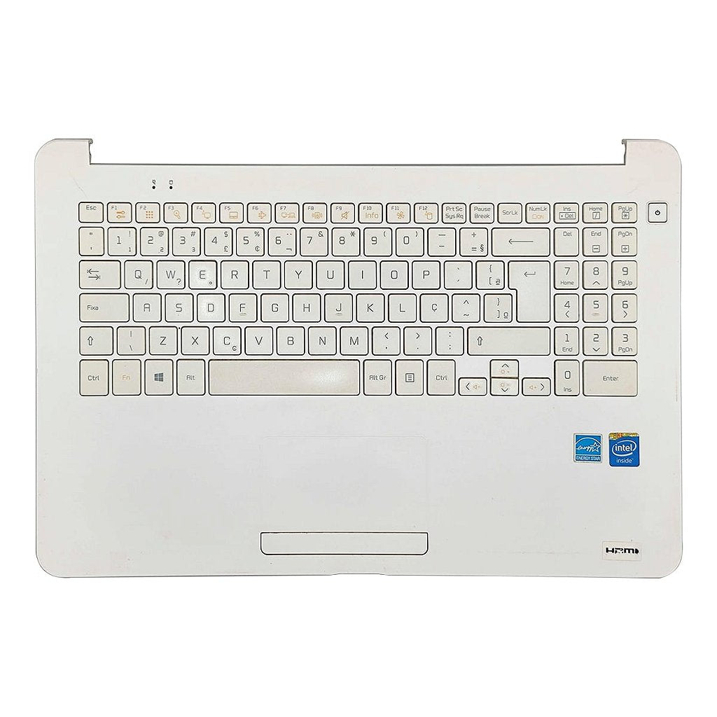 Carcaça Base Superior Lg Lg15u34 15u340 Branco Leia