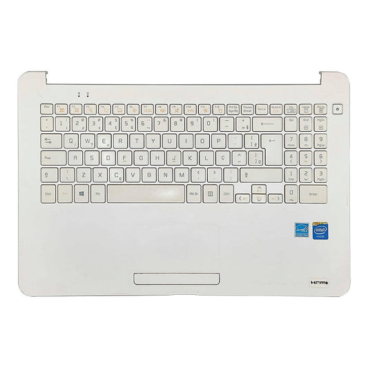 Carcaça Base Superior Lg Lg15u34 15u340 Branco Leia