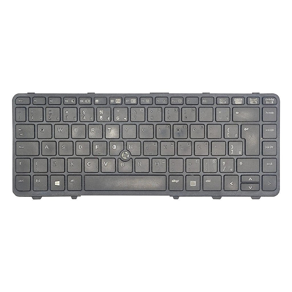 Teclado Hp Probook 440-G1 445-G1 430-G2 445-G2 440-G2 738688-201 733431-201 736653-201 Com Frame e Sem Trackpoint Com Detalhe