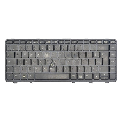 Teclado Hp Probook 440-G1 445-G1 430-G2 445-G2 440-G2 738688-201 733431-201 736653-201 Com Frame e Sem Trackpoint Com Detalhe