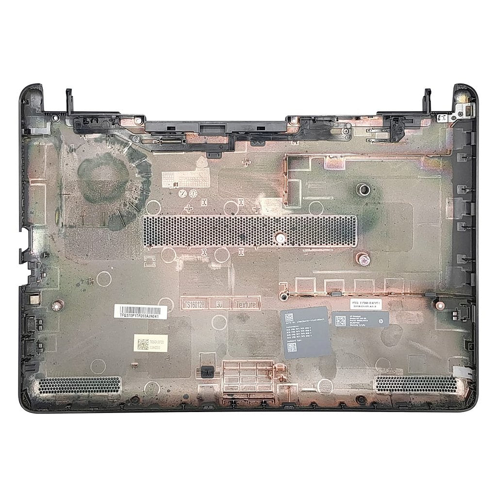 Carcaça Base Inferior Notebook Hp 240-g6 246-g6 tscea0p1007030 Cinza Chumbo Com detalhes