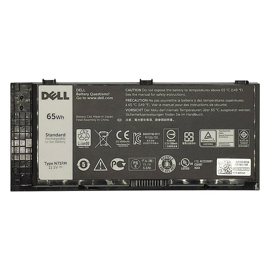 Bateria Notebook Dell Precision M6600 M6700 M6800 M4700 M4800 N71fm 11.1v 65wh 5500mAh Original