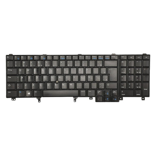 Teclado Notebook Dell Latitude E5520 E5520m E5530 E6530 E6540 Precision M4600 M4700 M4800 M6600 M6700 M4800 Pt-br Retro Iluminado Com Detalhe