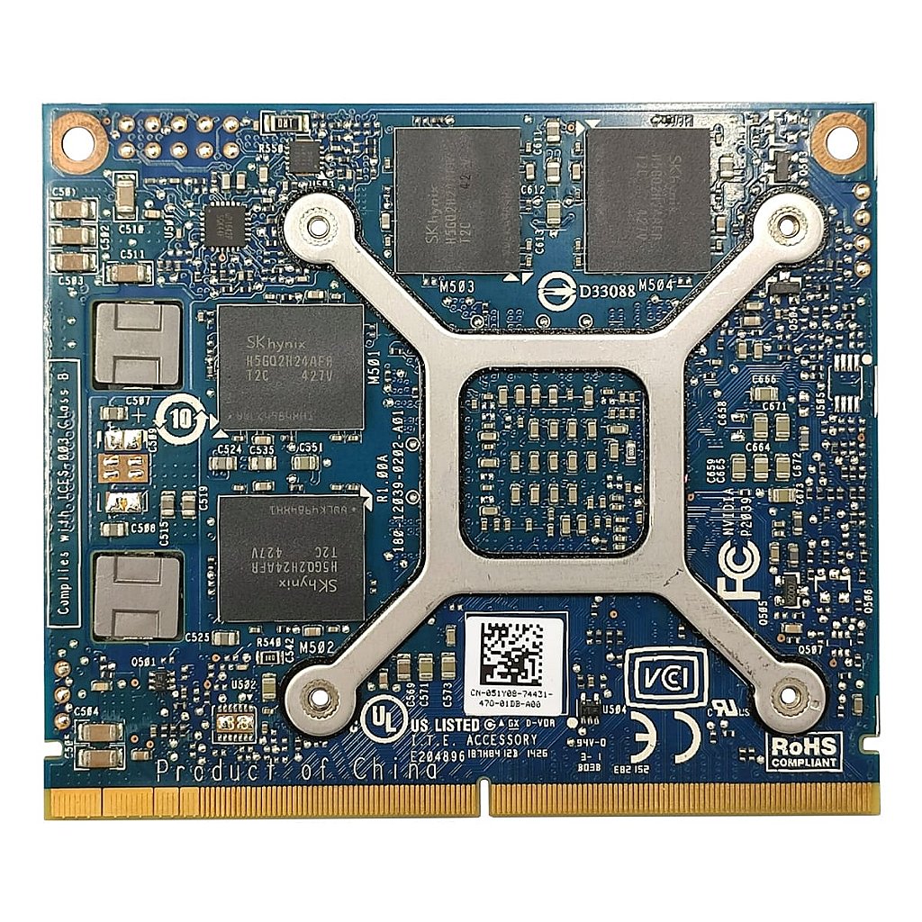 Placa de Video Nvidia K1100m 2Gb Gddr5 Dell Precision M4800