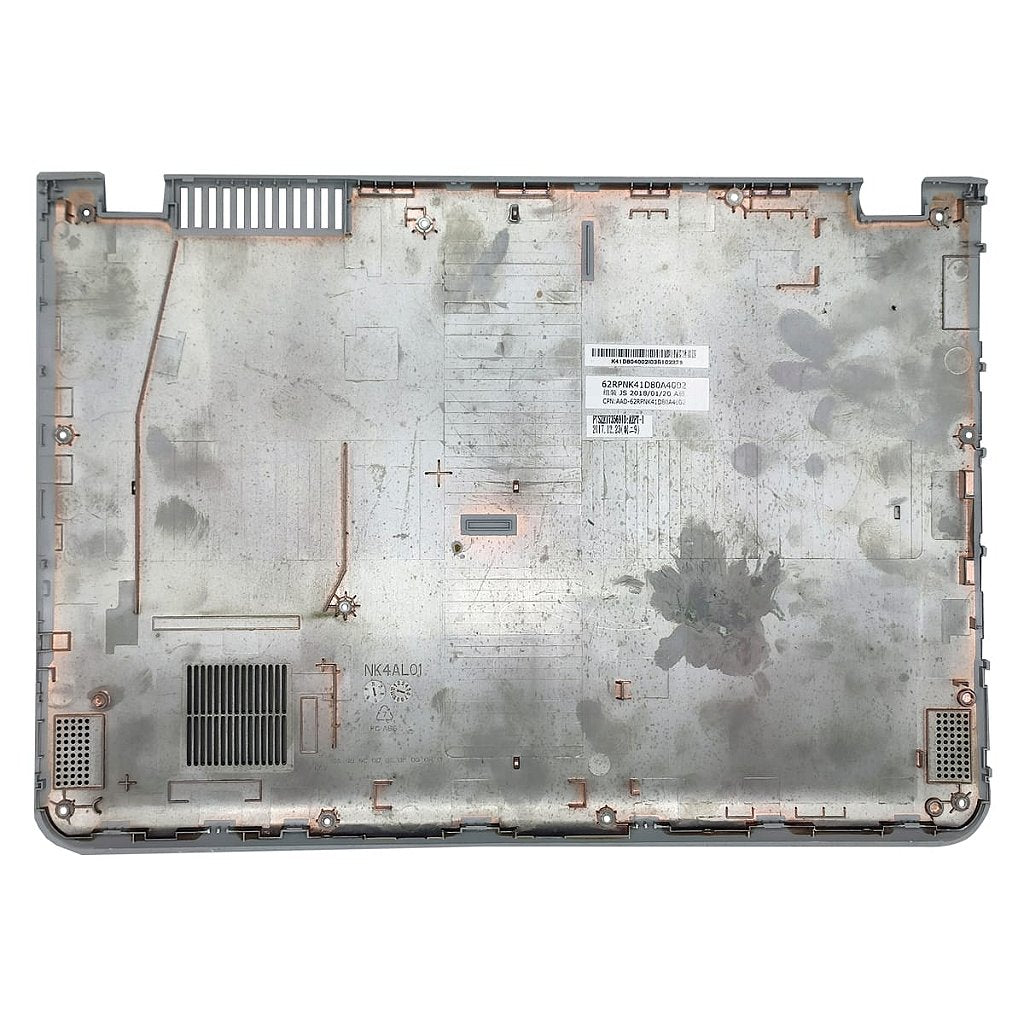 Carcaça Base Inferior Notebook Compaq Cq17 Cinza