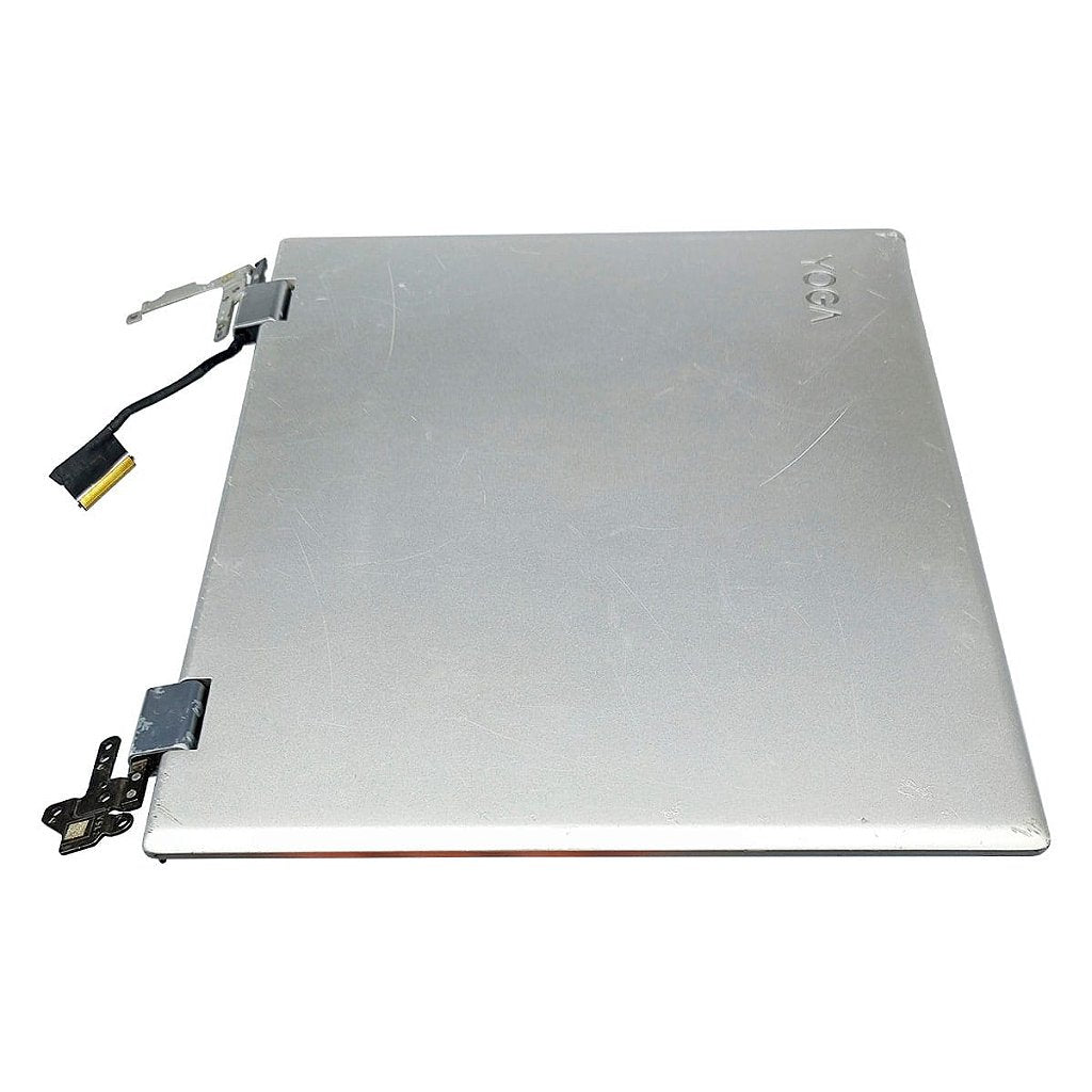 Carcaça Tampa + Tela + Dobradiça + Cabo flat Para Notebook Lenovo Yoga 720-12ikb Com detalhe