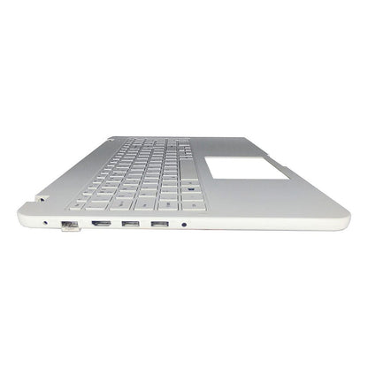 Carcaça Base Superior Com Teclado Notebook Samsung Np350xaa Np350xbe Branco