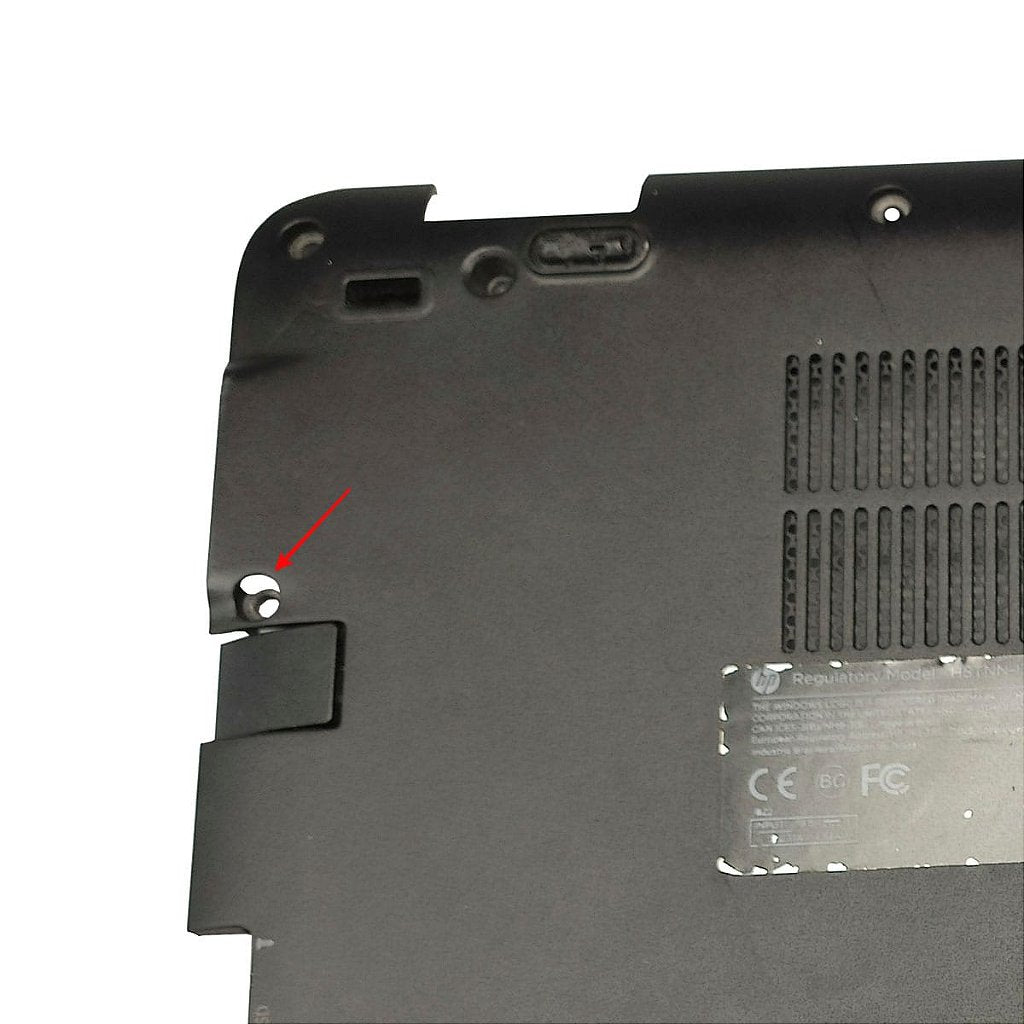 Carcaça Base Inferior Notebook Hp Elitebook 840-g3 Preto Com Detalhes