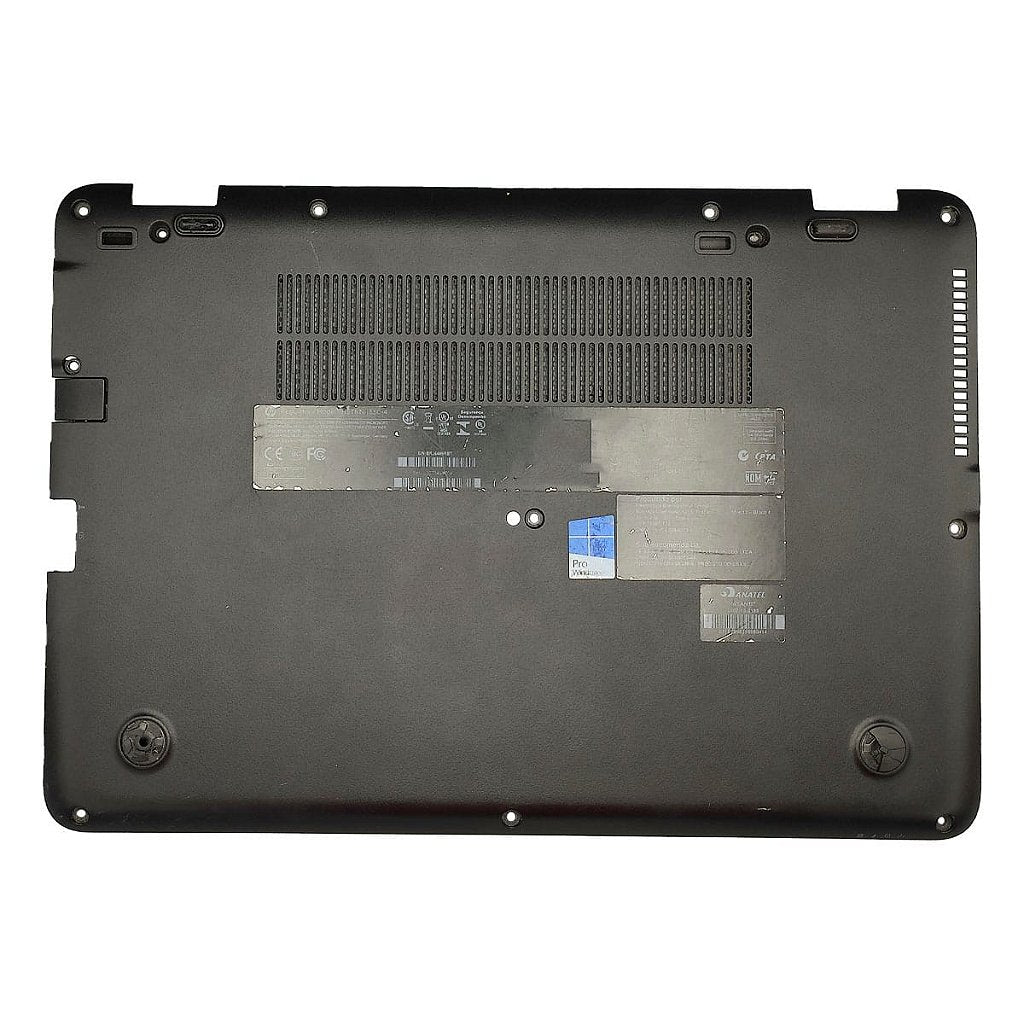 Carcaça Base Inferior Notebook Hp Elitebook 840-g3 Preto Com Detalhes