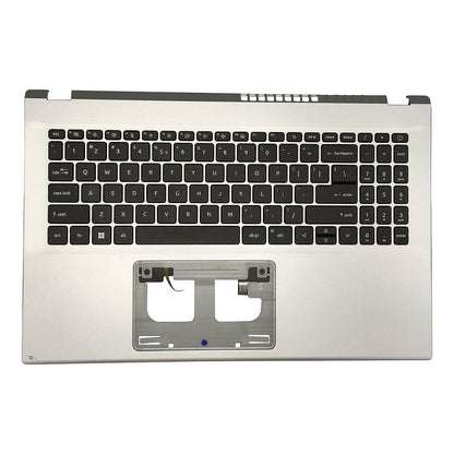 Carcaça Base Superior Com Teclado Notebook Acer Aspire A315-59 Prata Am3ui000500 Sem Touchpad Com Detalhe