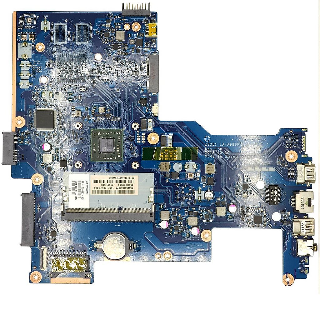 Placa Mãe Notebook Hp Pavilion 15-G019wm Zso51 La-A996p Amd