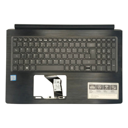 Carcaça Palmrest Teclado Acer Aspire A315-53 A315-53G A315-41 A315-41G Sem Touch AP28Z000300 ABNT2