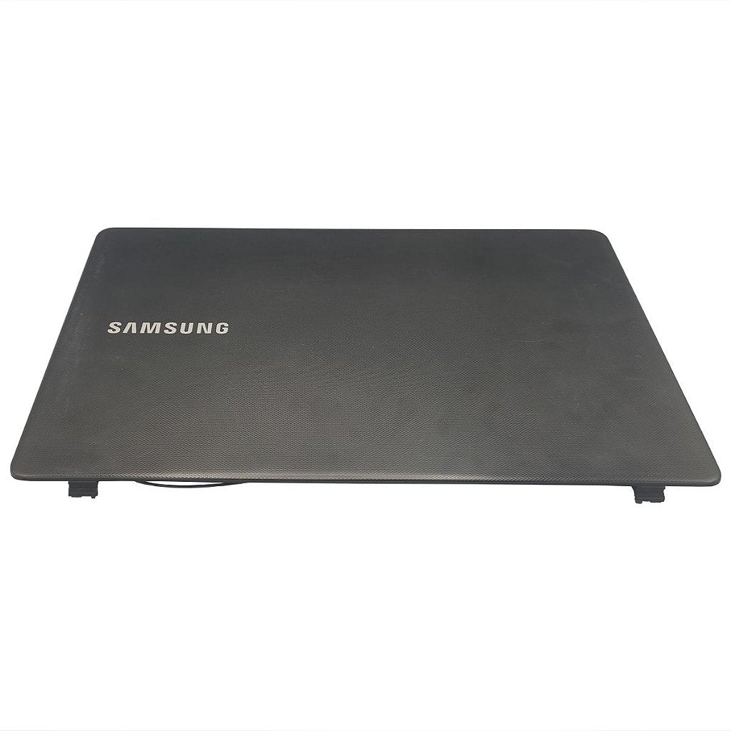 Carcaça Tampa Da Tela Notebook Samsung Np300e5m Np300e5k Np300e5l Ba61-03091a - Detalhe