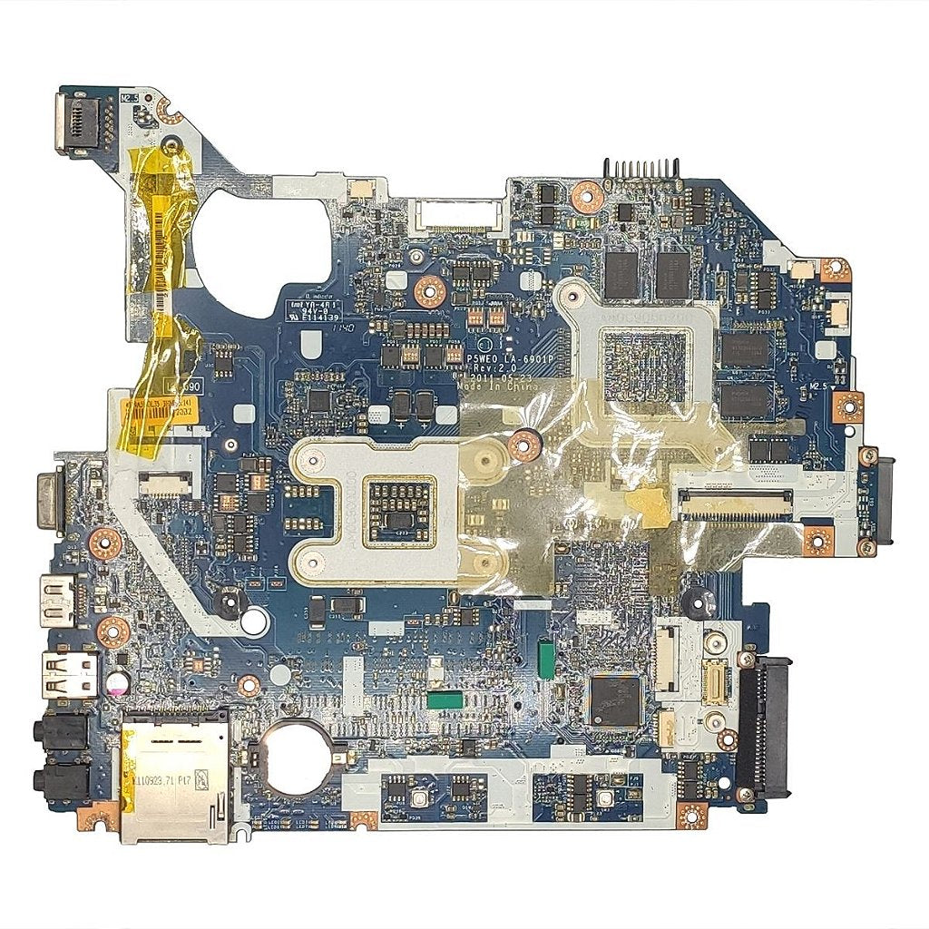 Placa Mãe Notebook Acer Aspire 5750 5750z P5we0 La-6901p Intel I3 I5 I7 Hm65 C/ Vídeo Dedicado Gt540m 2gb - Detalhe