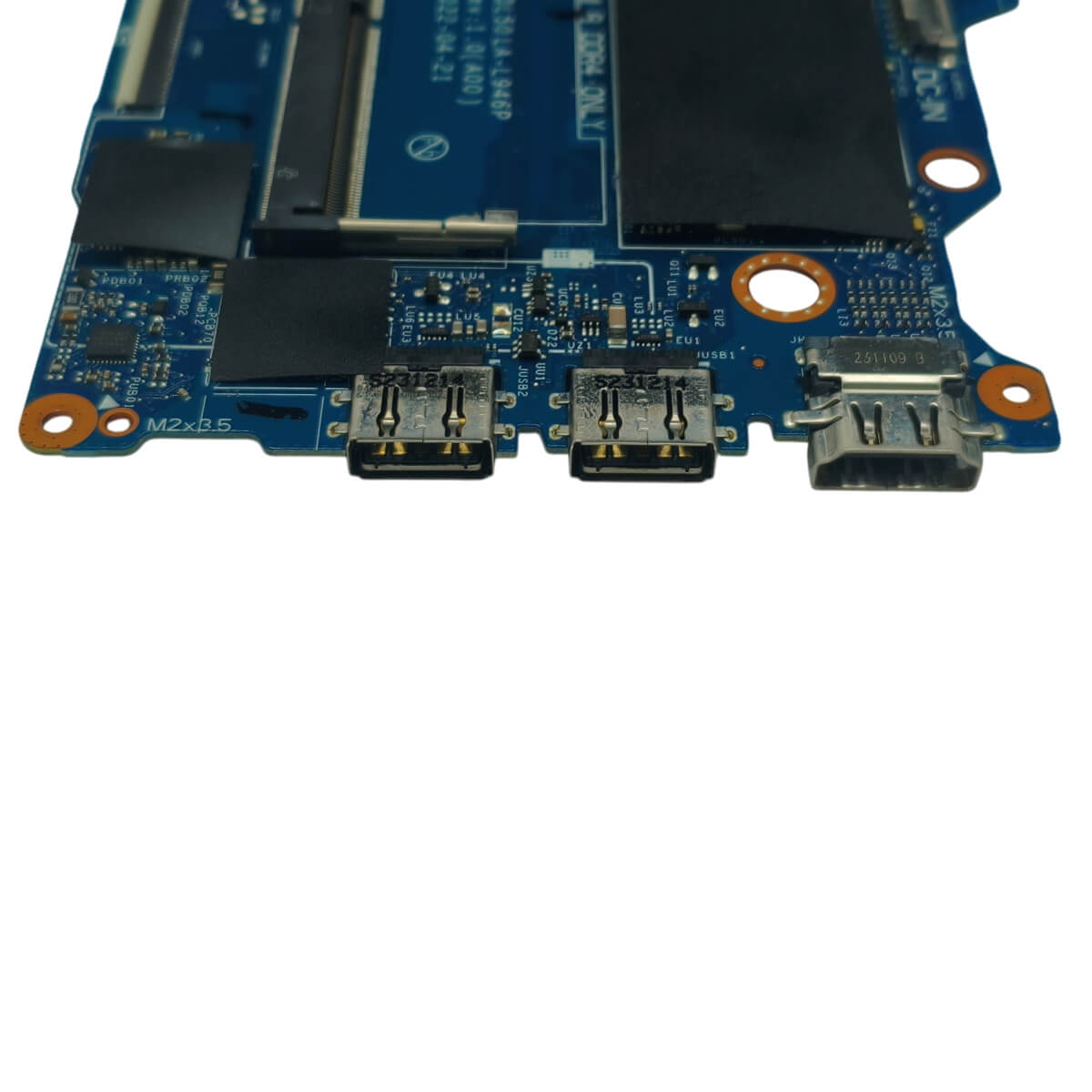 Placa Mãe Dell Inspiron 3520 Vostro 3420 3520 i5-1235U 12ª Geração Sem USB-C Flat IO 34 Pinos HDL50 LA-L946P 03WYCK