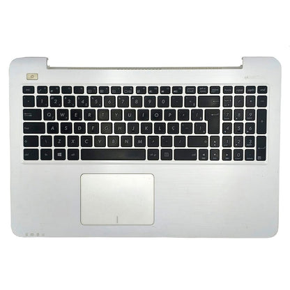 Carcaça Base Superior Notebook Asus Z550s Z550m Z550sa Branco Com Detalhe