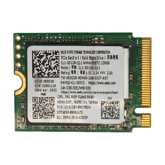 SSD 128GB NVMe M.2 2230 PCIe Gen3x4 2000MB/s Notebook PC