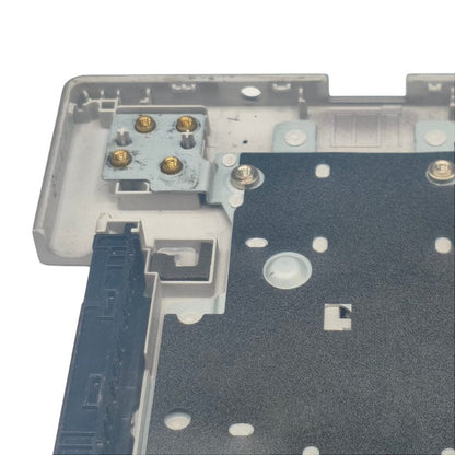 Carcaça Base Com Teclado Pt-br Notebook Samsung Np550xcj Prata Com Detalhe