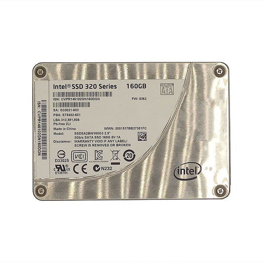 Ssd 160Gb Intel 320 Series Para Notebook