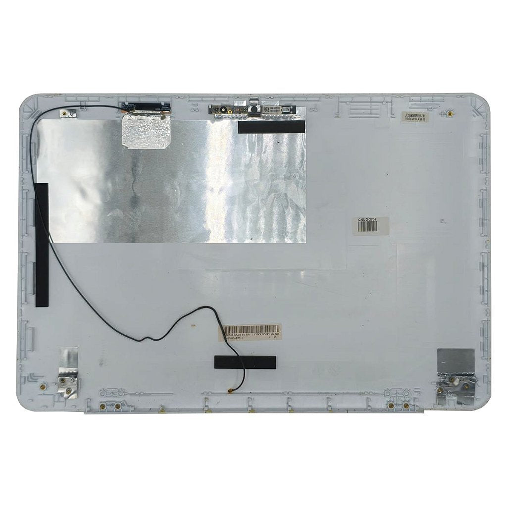 Carcaça Tampa Notebook Asus Z550 Z550sa Z550ua Z550u Z550ma Z550s Branco Com Detalhe