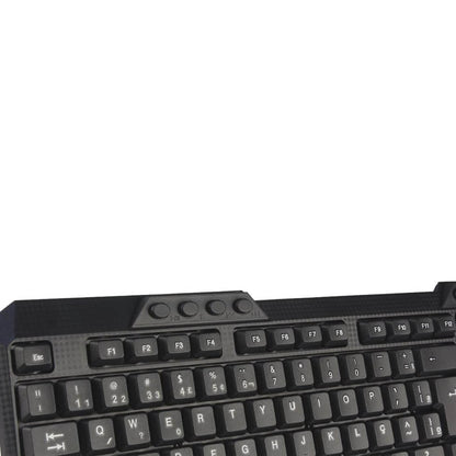 Teclado Sem Fio C3Tech K-W10 ABNT2 2.4GHz 107 Teclas Multimídia