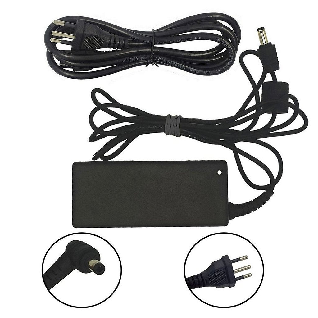 Carregador de Notebook Positivo Asus Cce 19v 3.42a 65w 5.5 X 2.55mm