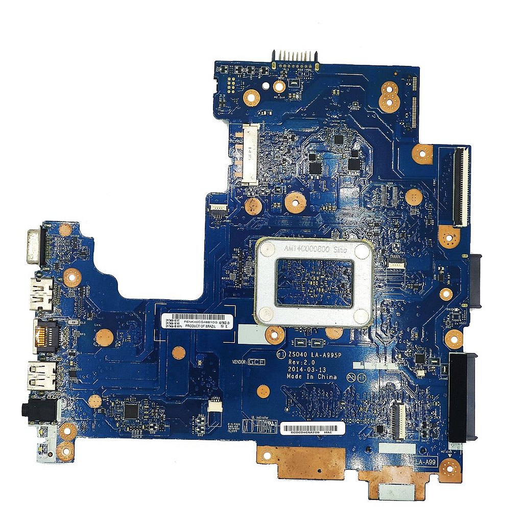 Placa Mãe Notebook Hp Pavilion 240 G3 14-R050br Zs040 La-A995p Celeron