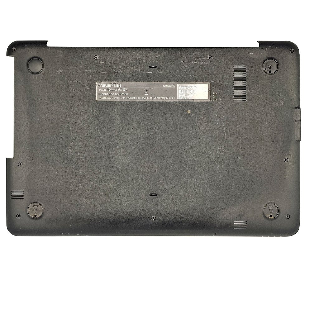 Carcaça Base Inferior Notebook Asus Z550s Z550sa Z550ma 13NB0991P03X11 Preto Com Detalhe