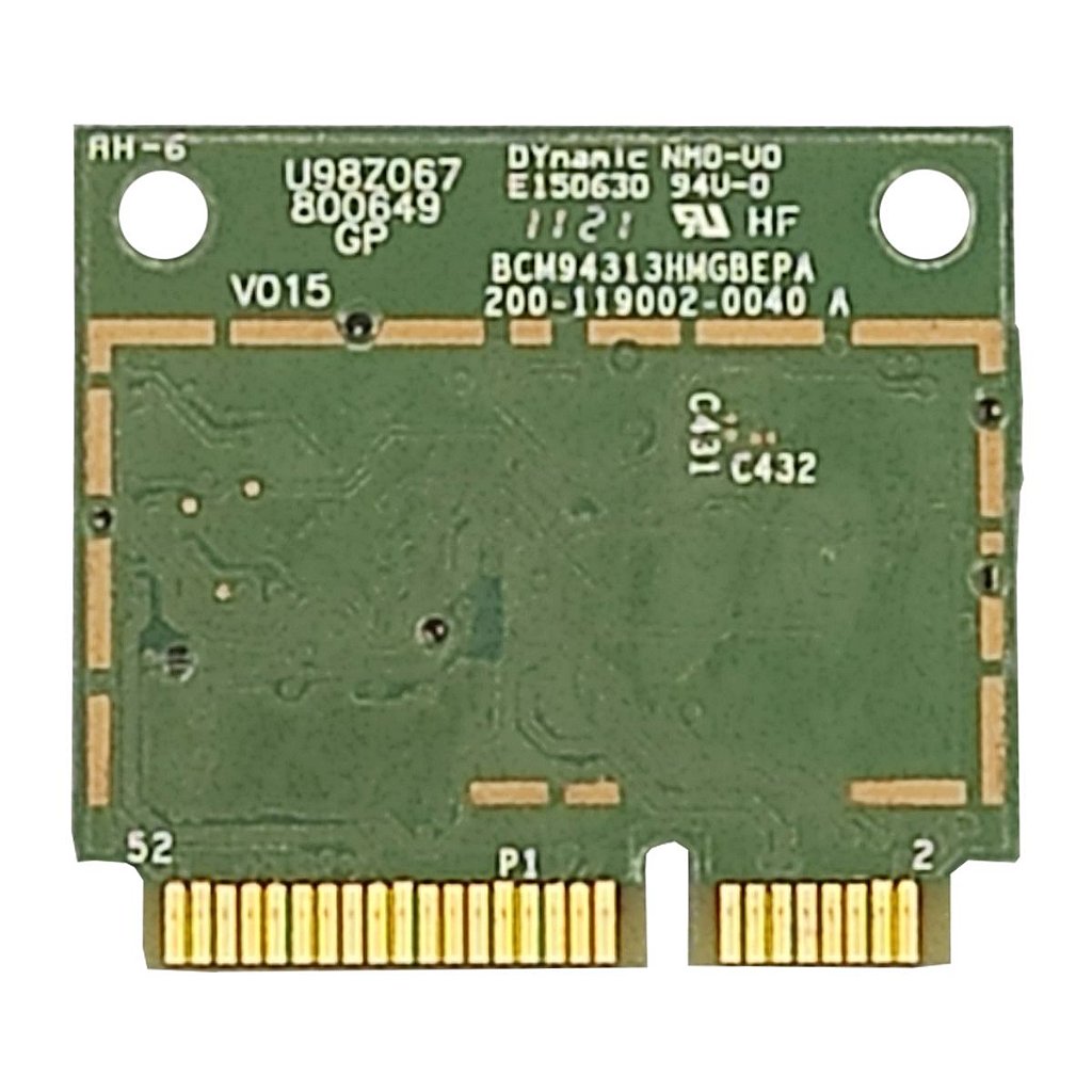 Placa Wifi e Bluetooth Broadcom Bcm94313hmgb Para Notebook Hp G42 G4-1130br G4-1000
