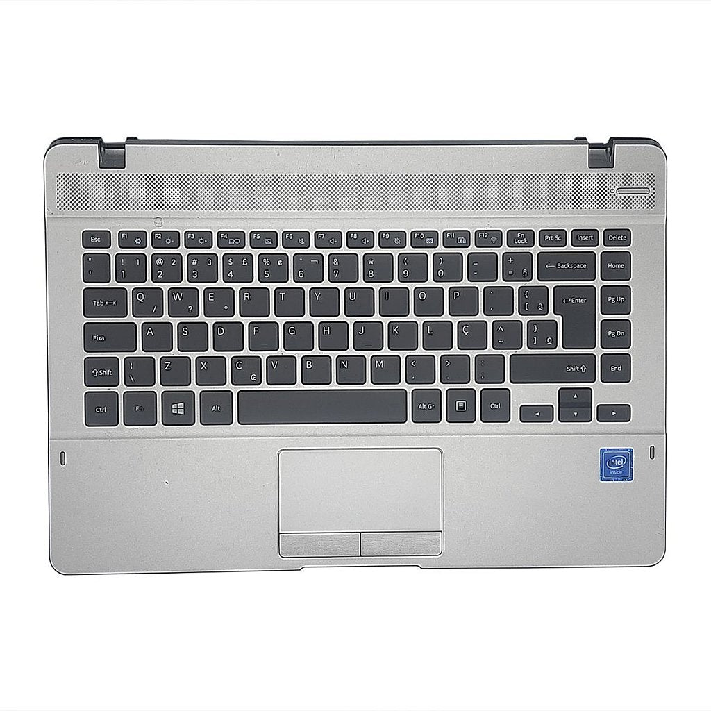 Carcaça Base Com Teclado Notebook Samsung Np370e4k