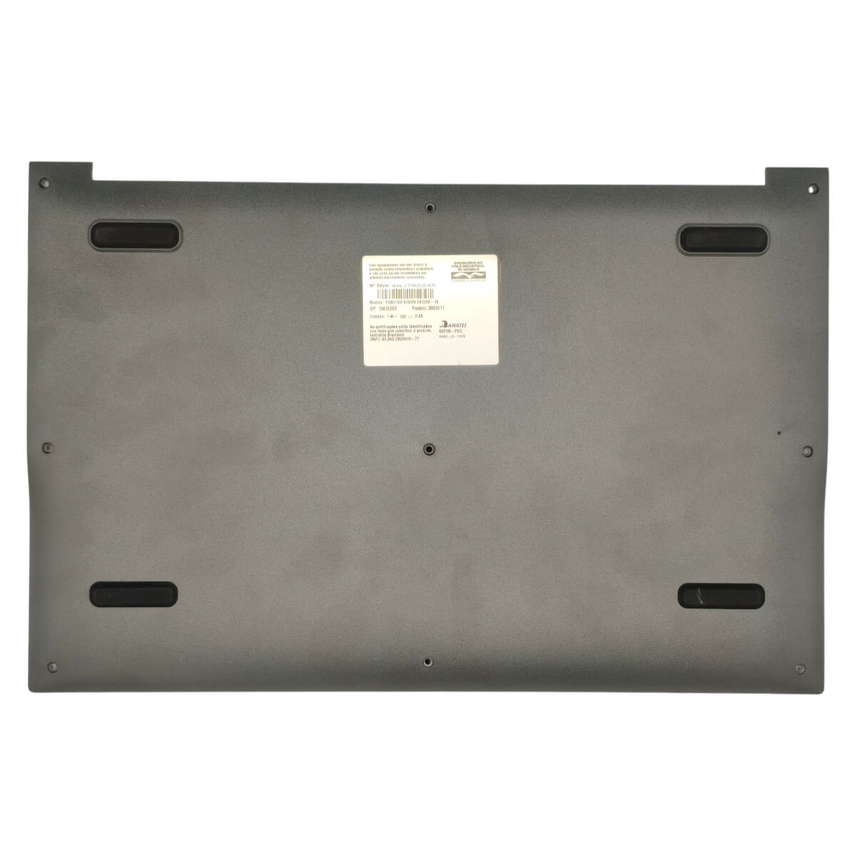 Base Inferior Notebook Positivo Vision C14 C4128A-14 211006-B14 Cinza Escuro