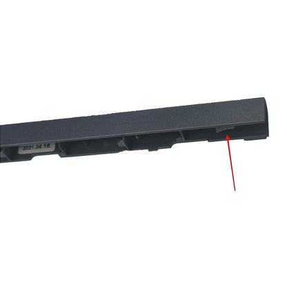 Carcaça Acabamento das Dobradiças Notebook Samsung Np550xda Cinza Escuro Com Detalhe