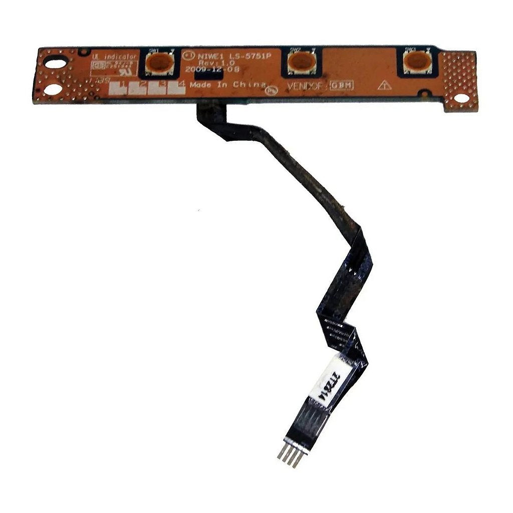 Placa Power Para Notebook Lenovo G460 Ls-5751p