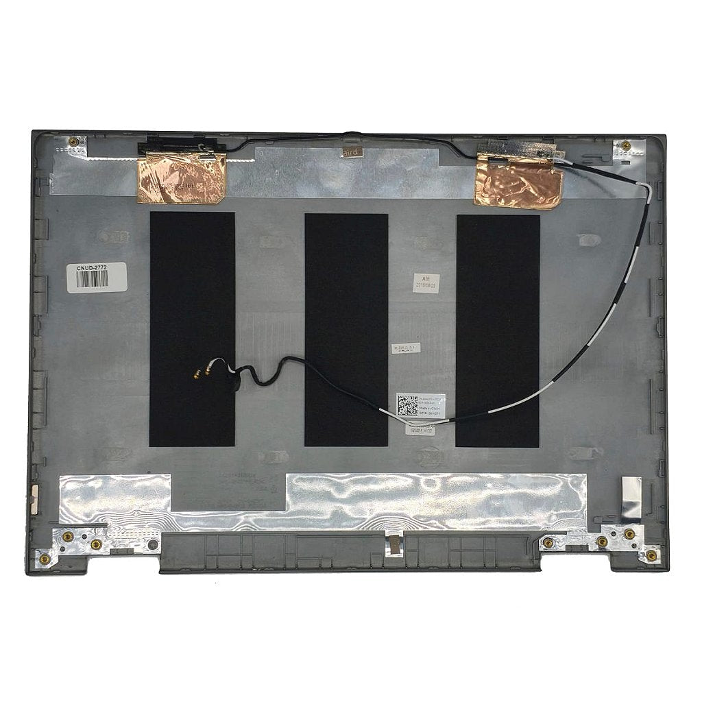 Carcaça Tampa Notebook Dell Inspiron 13 5368 5378 Cinza Com Detalhe