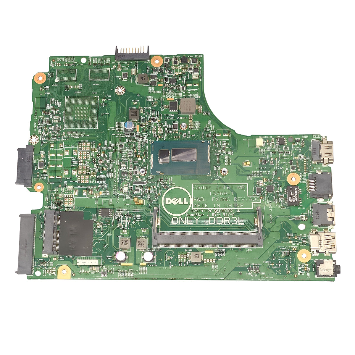 Placa Mãe Notebook Dell Inspiron 3442 3542 3443 3543 5748 5749 13269-1 FX3MC 0P8H6J Intel i5-4ª geração DDR3L