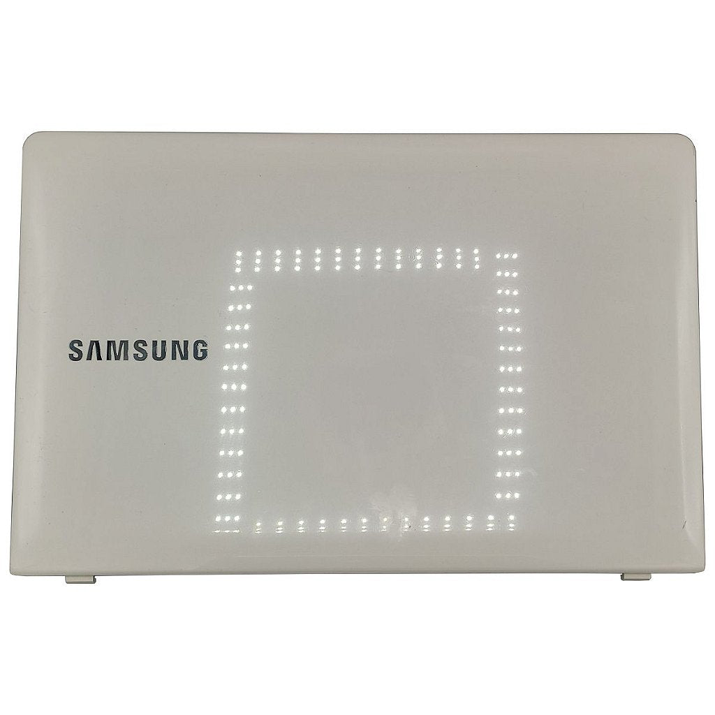 Carcaça Tampa Da Tela Notebook Samsung Np270e5k Branco