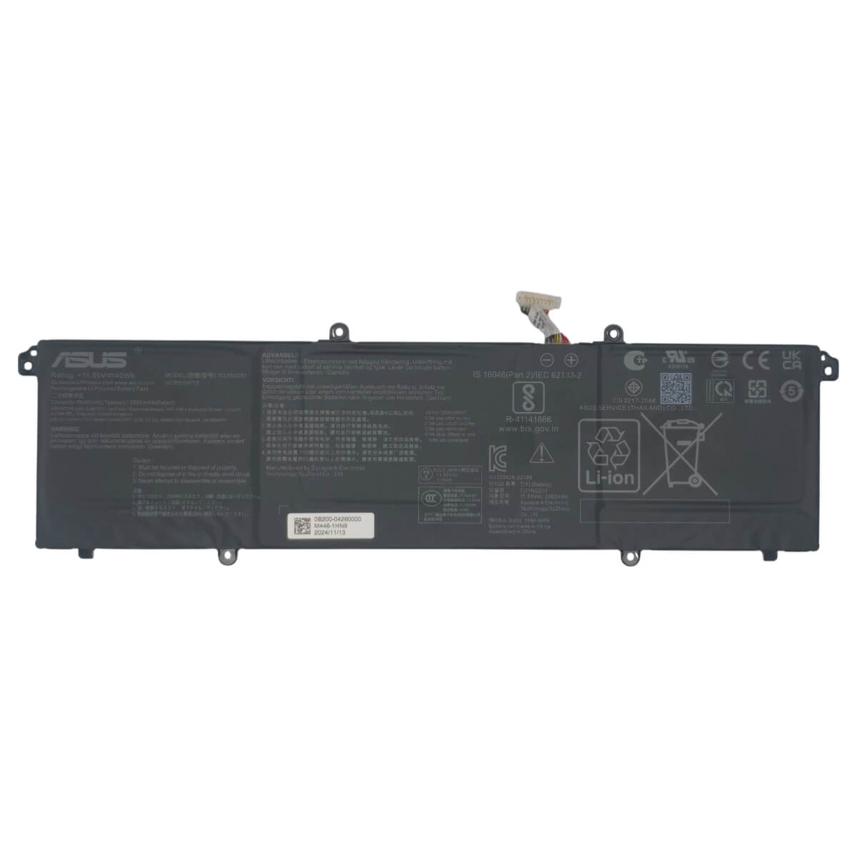 Bateria Asus Original C31N2201 11.55V 42Wh para Vivobook X1504Z