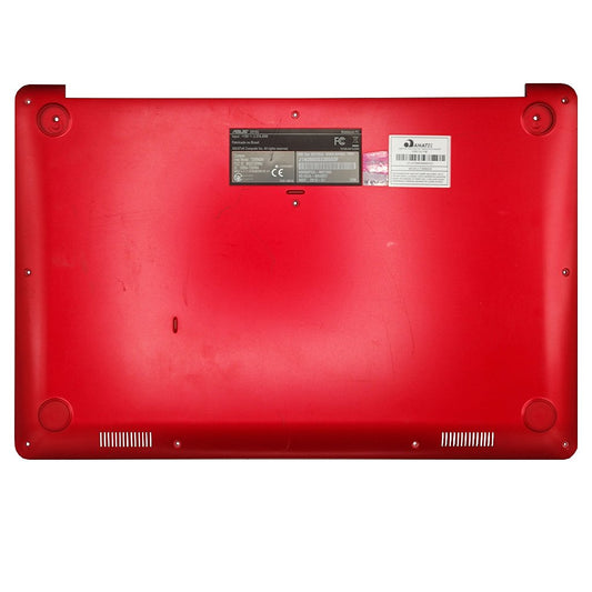 Carcaça Base Inferior Notebook Asus X510u 13nb0fy2ap0611 Vermelho Com Detalhes