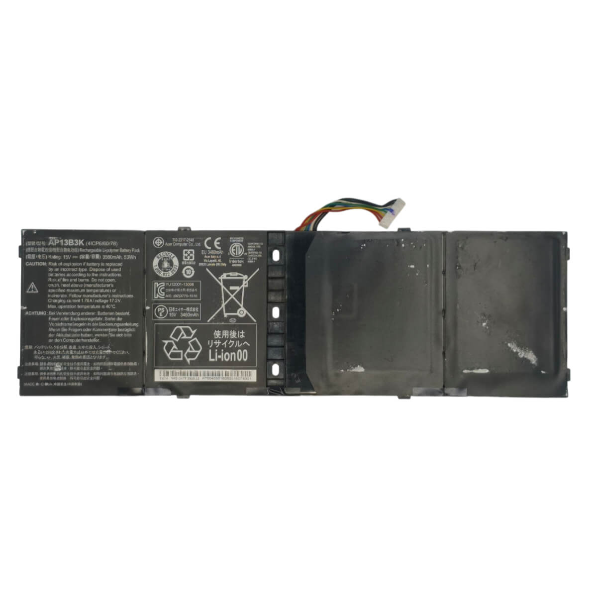 Bateria Notebook Acer Aspire V5-472 V5-572 V5-573 V7-482 R7-571 M5-583 Original AP13B3K 53Wh